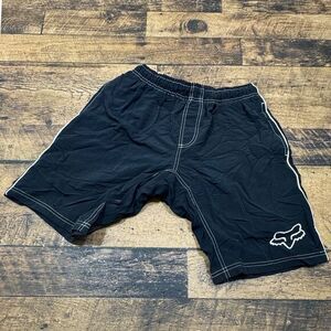 Fox Racing Black Medium Riding Shorts Padded Athletic‎ Surf Casual Wear